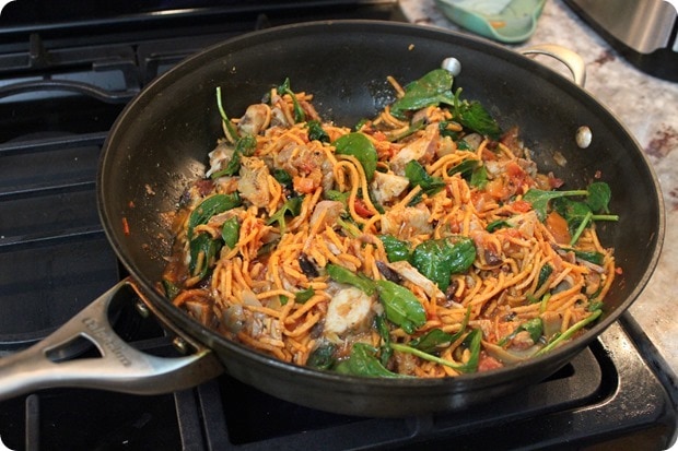 sweet potato noodle pasta