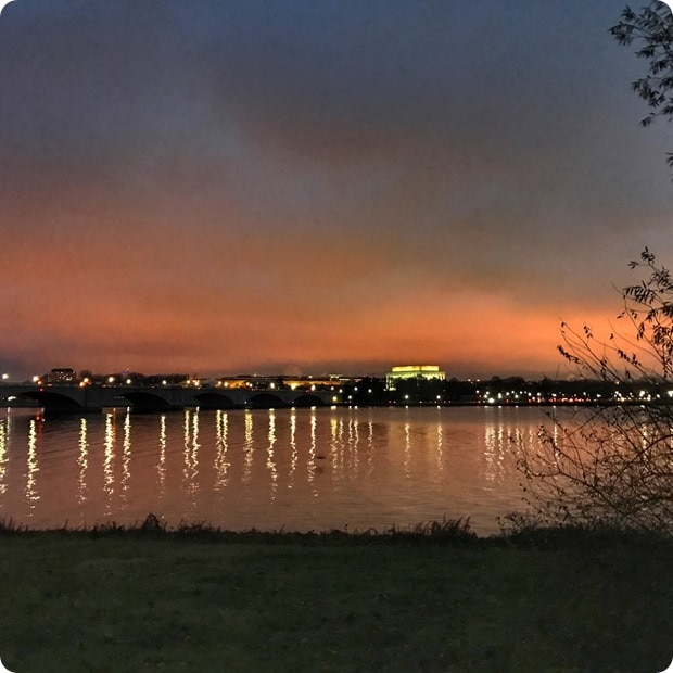 dc running sunrise mt vernon trail