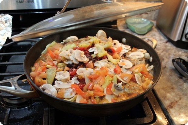 easy tomato chicken dish