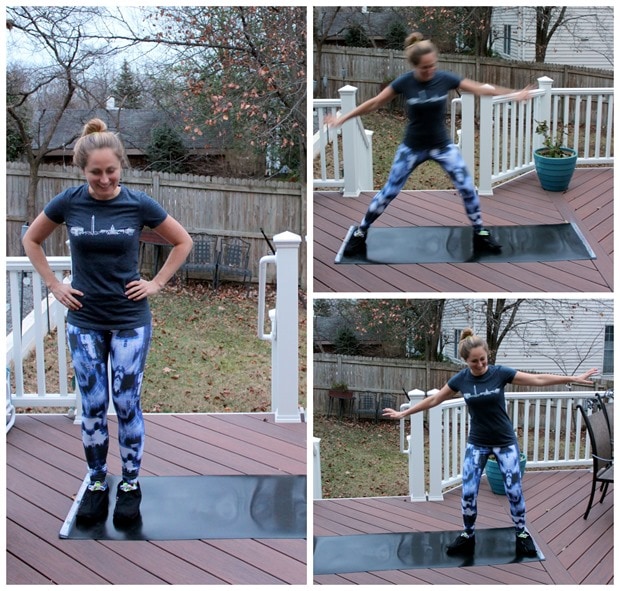 sliding lateral strength move