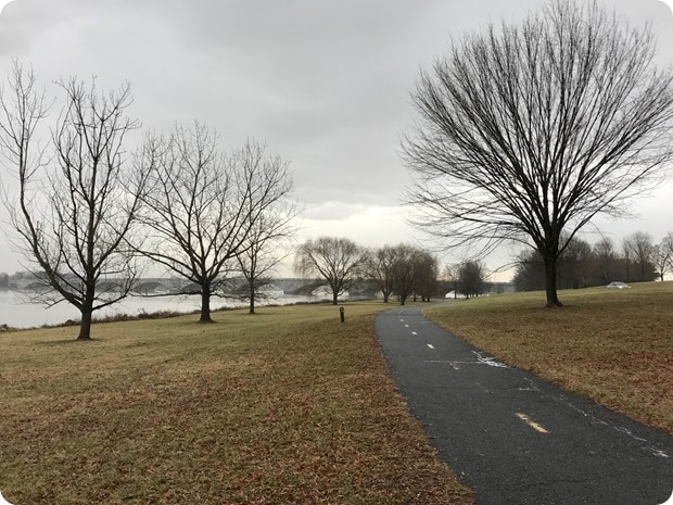 washington dc running mt vernon trail rain