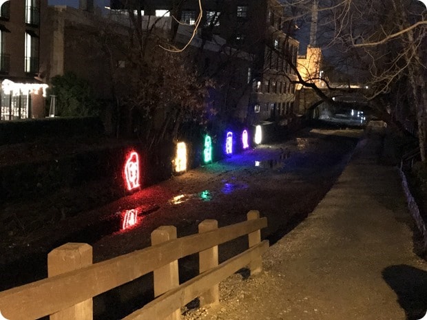 georgetown glow canal