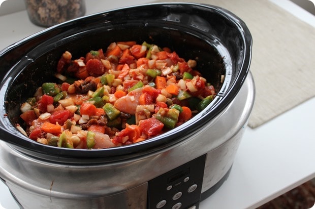 slow cooker chicken stew