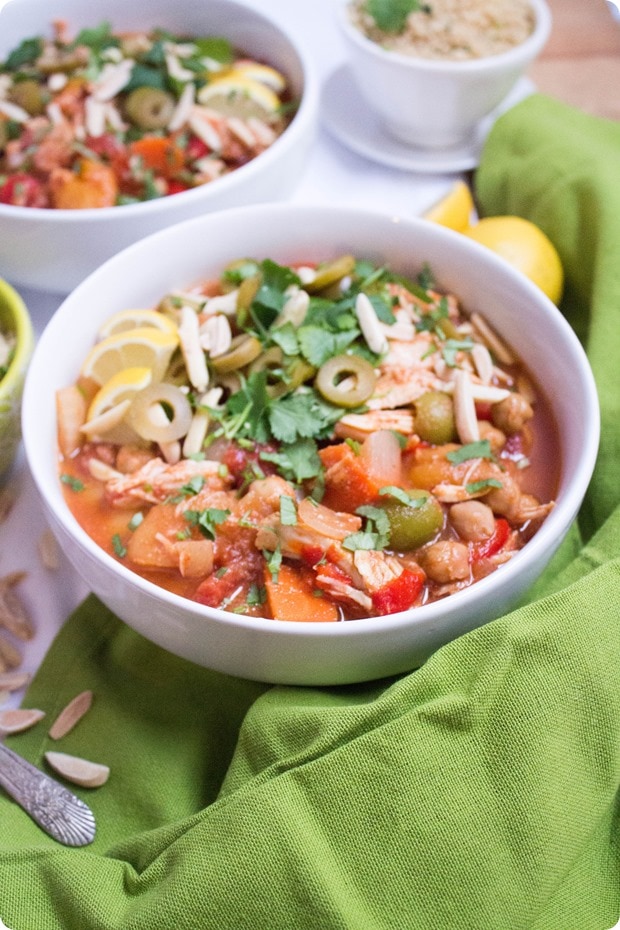 Moroccan chicken stew recipe