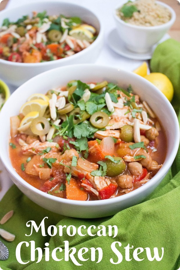slow cooker moroccan chicken stew recipe