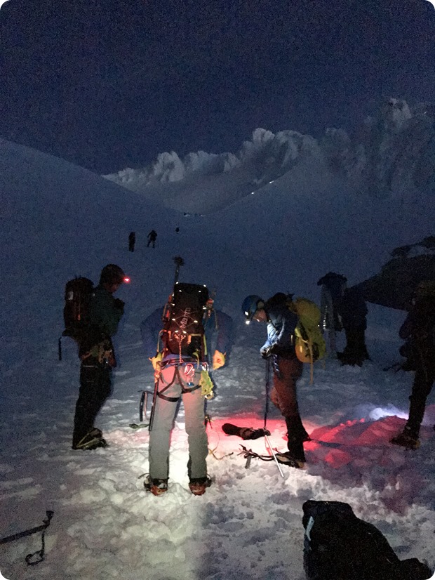 winter ascent mt hood