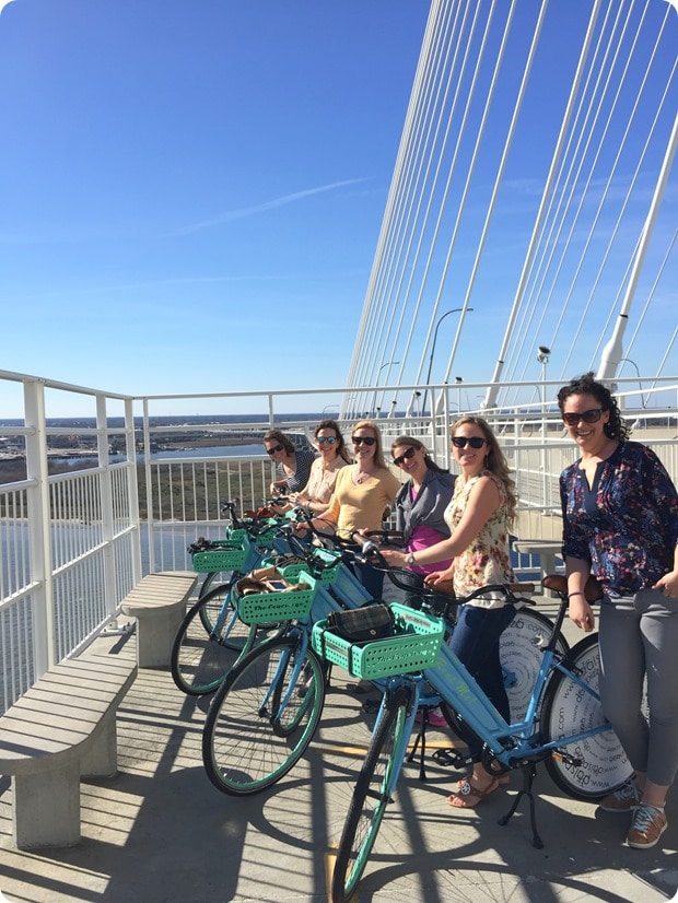 biking charleston