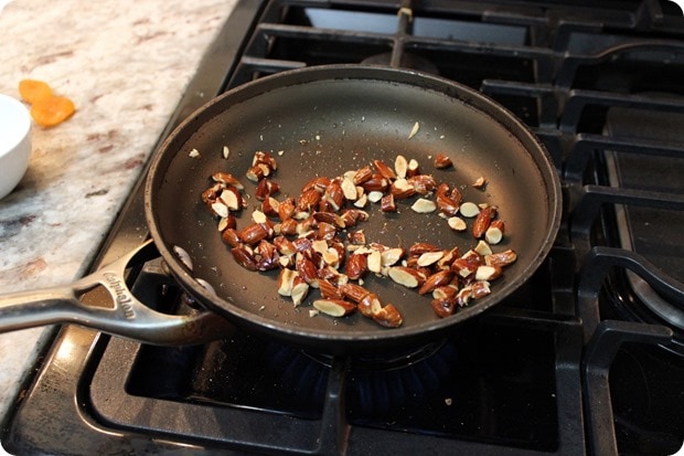 toasted almonds
