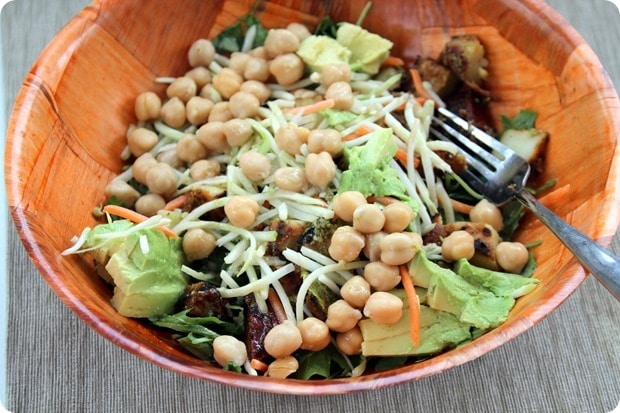 easy grain bowl for lunch