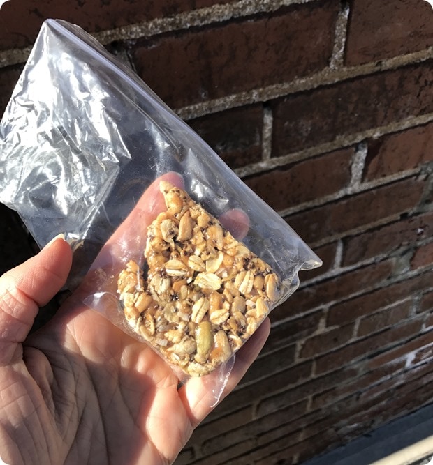 no bake peanut butter granola bar