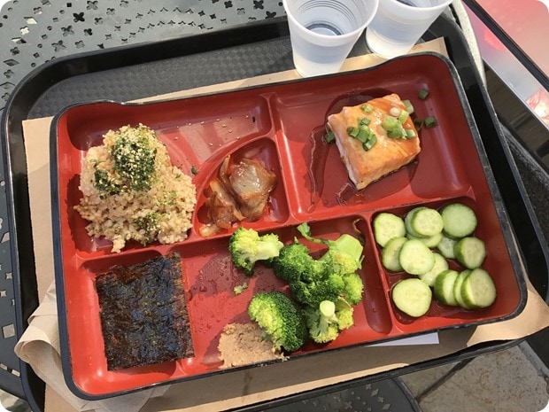 teaism salmon bento box