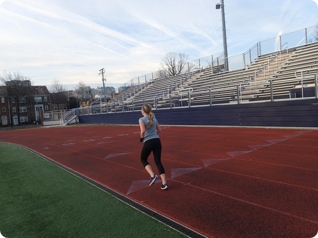 washington lee track workout