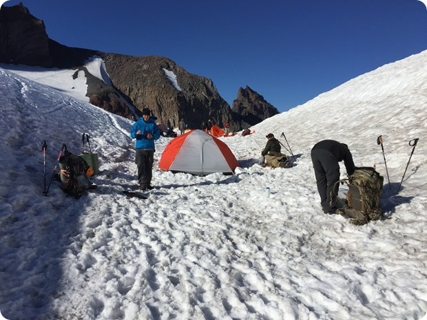 camp muir mt rainier hike 2