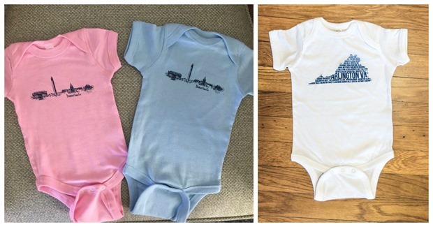 dc nova baby onesies