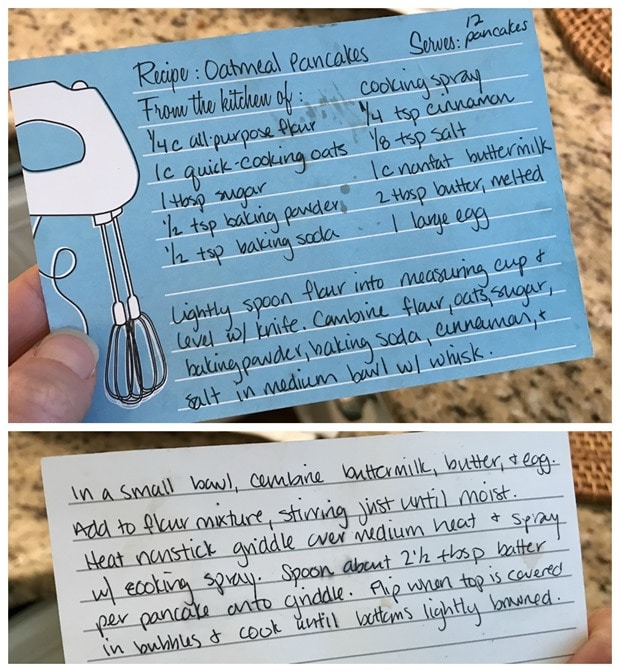 oatmeal pancake recipe healthy