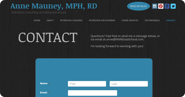 old_wix_website_contact_page