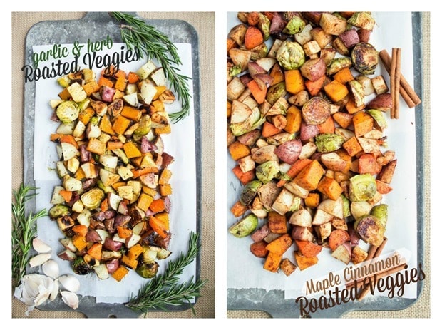 roasted veggies two ways
