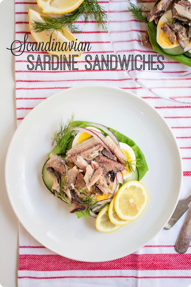 scandinavian sardine sandwiches recipe
