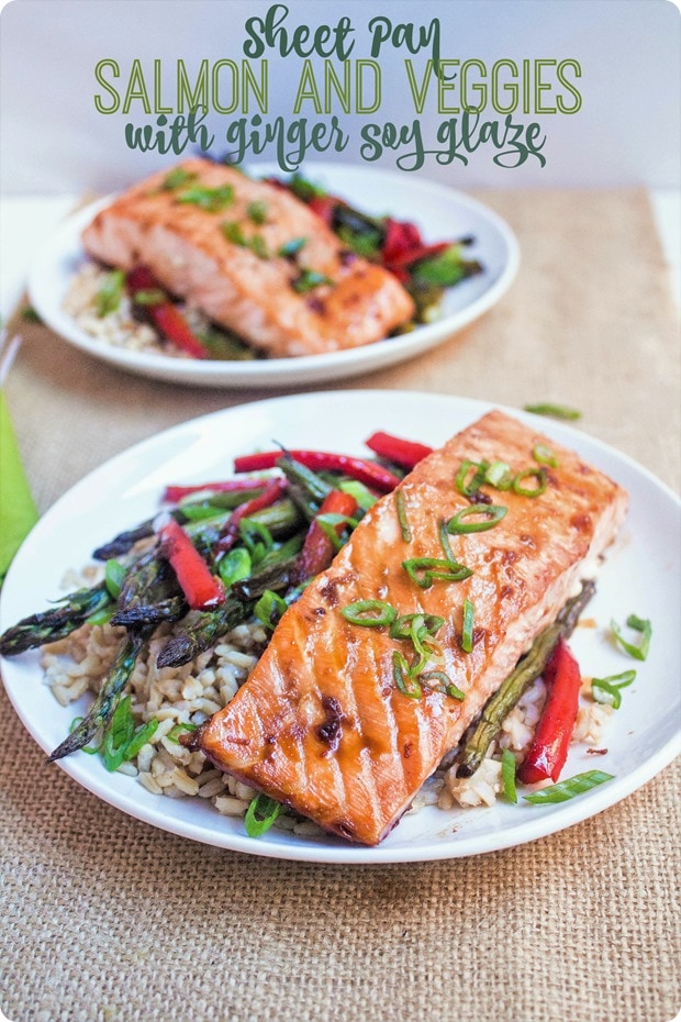 sheet pan asian salmon sheet pan maple glazed salmon and veggies