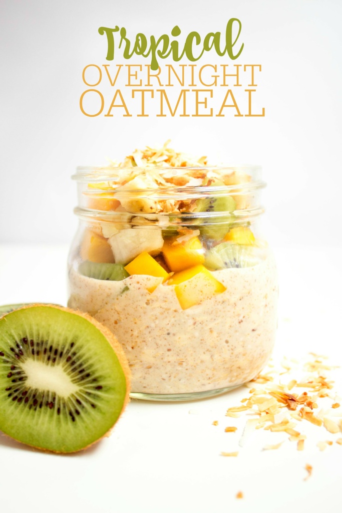 tropical overnight oats recipe