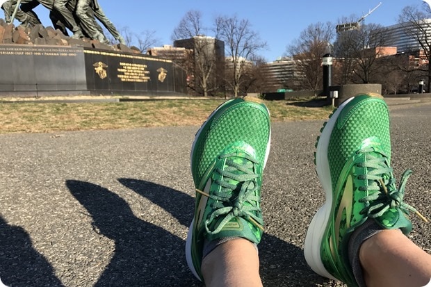 brooks st patrick's day shoes