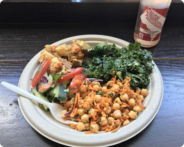 glens garden market lunch plate