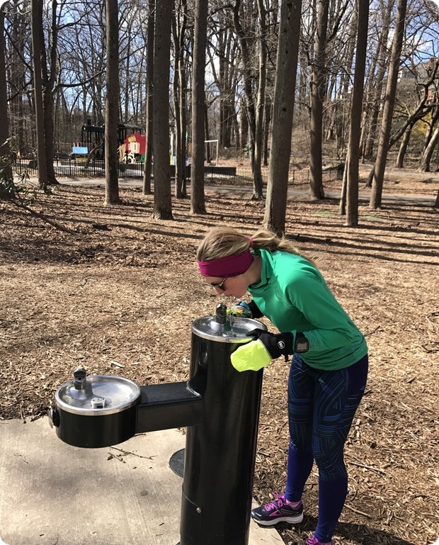 winter water fountains arlington va