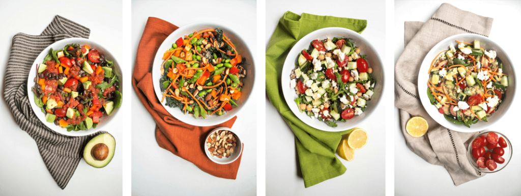 how to make grain salad bowls