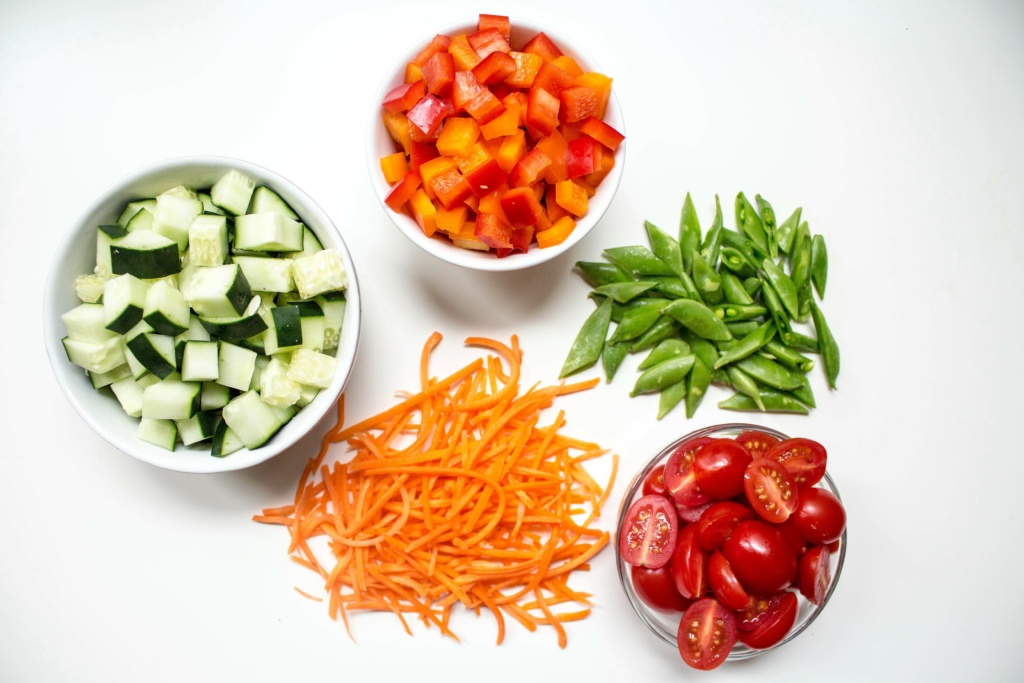 how to make an easy healthy lunch vegetables