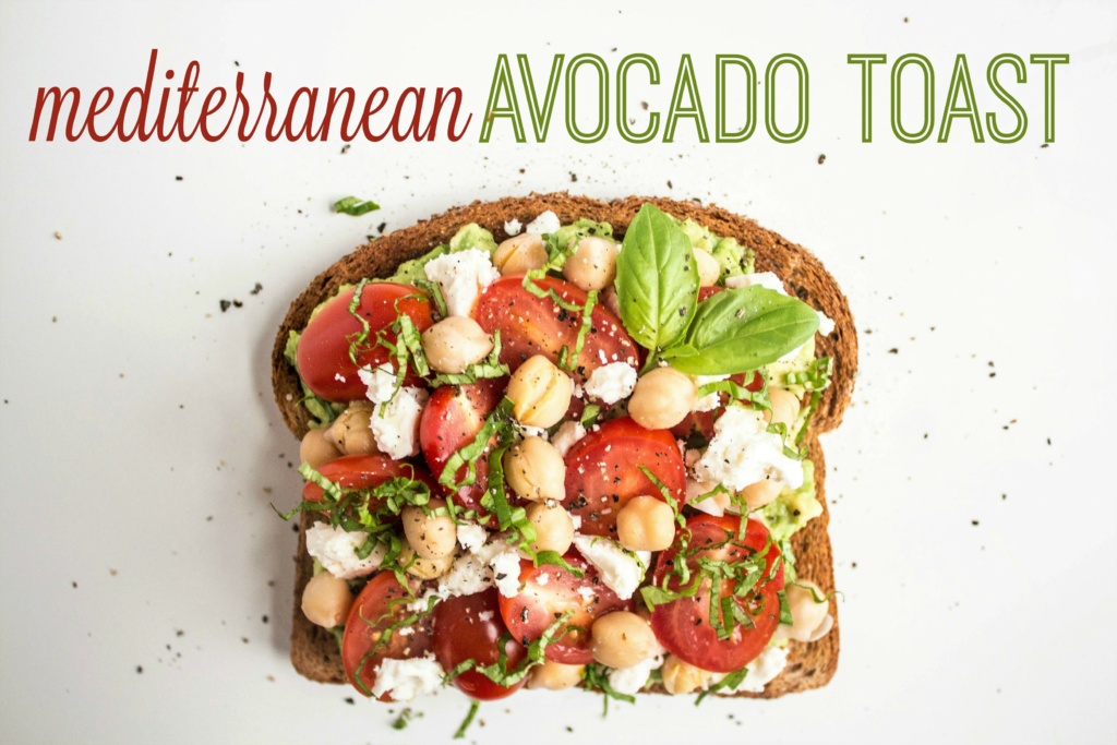 Mediterranean avocado toast