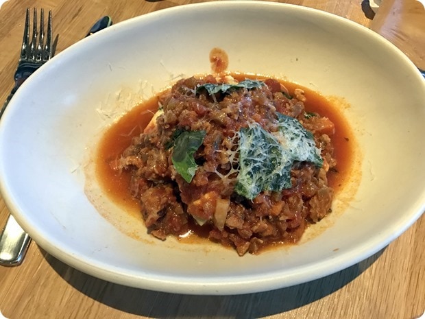 true food kitchen lasagna