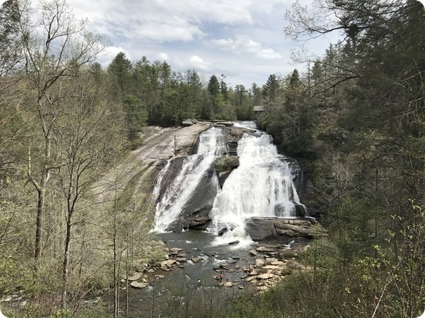 dupont state forest waterfall hike