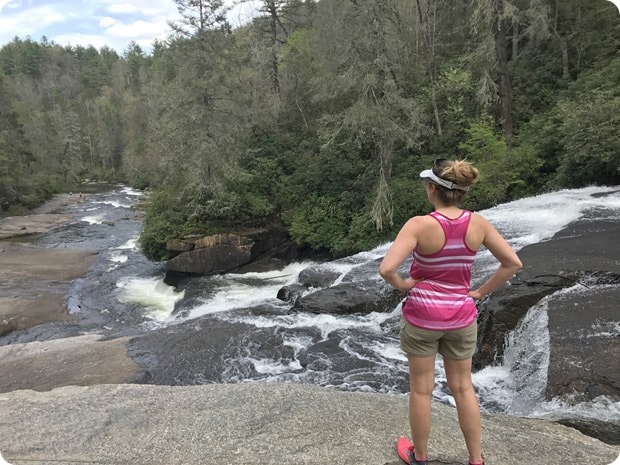 dupont state forest waterfall hike