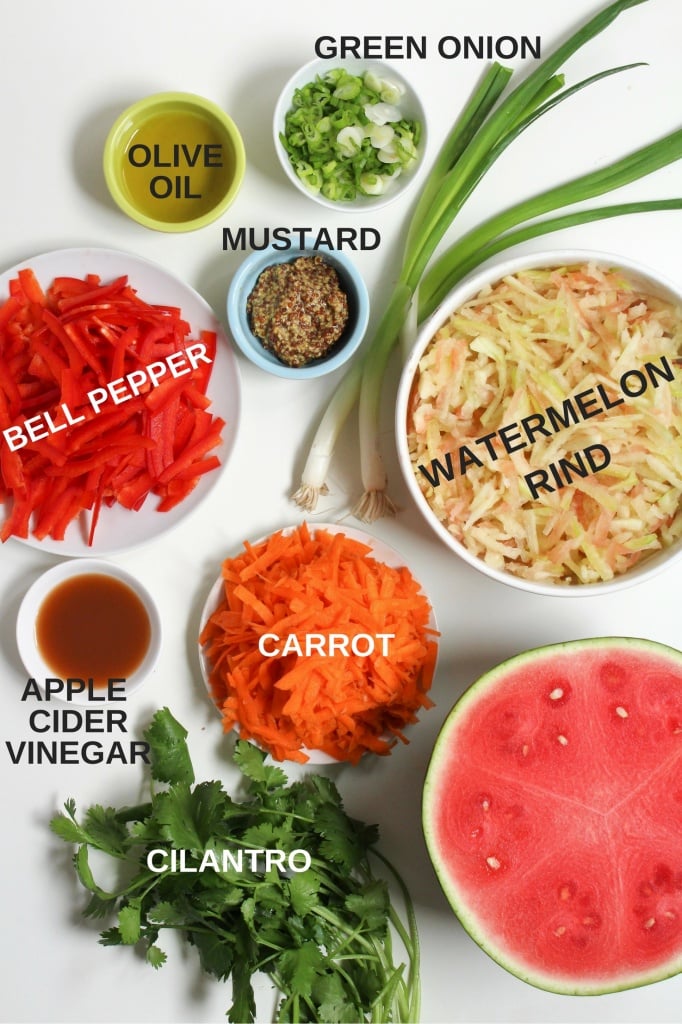 watermelon rind coleslaw recipe ingredients