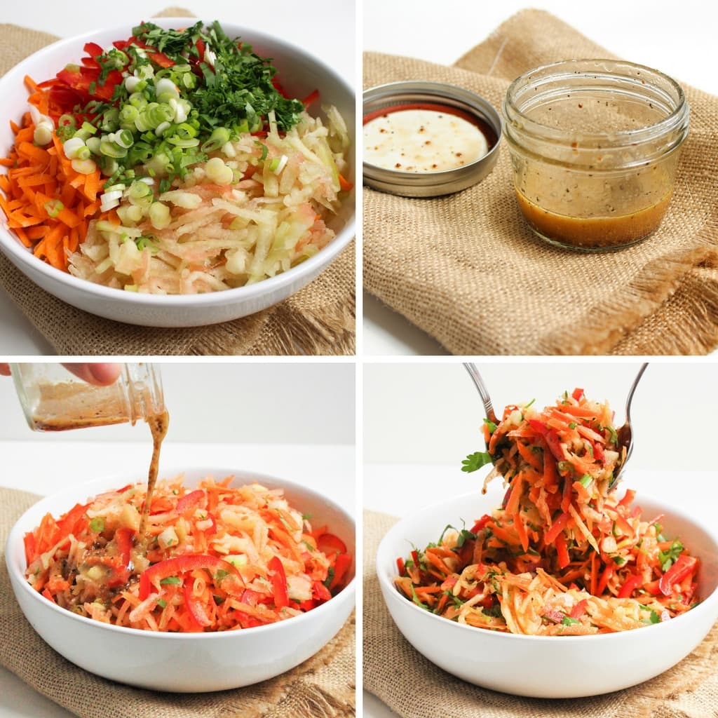 how to make watermelon rind coleslaw recipe