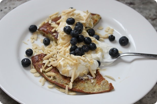 how to make flour free pancake more filling