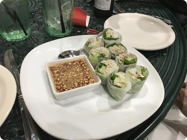 sawatdee summer rolls