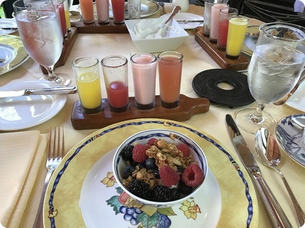inn at little washington breakfast