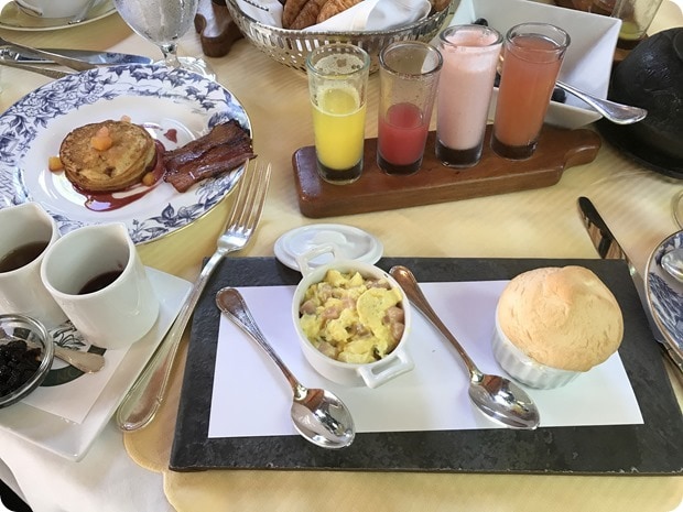 inn at little washington breakfast