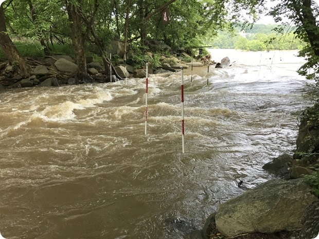 great falls kayak obstacle course