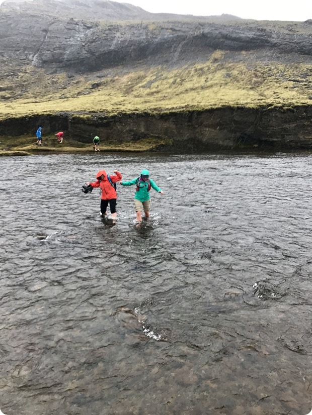 glymur waterfall hike iceland