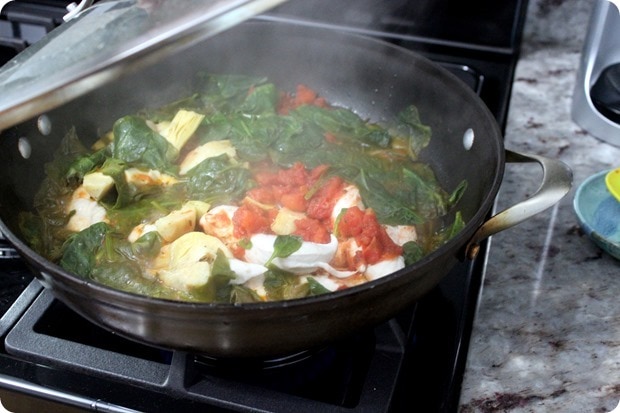 ready in minutes chicken tomato artichoke dinner
