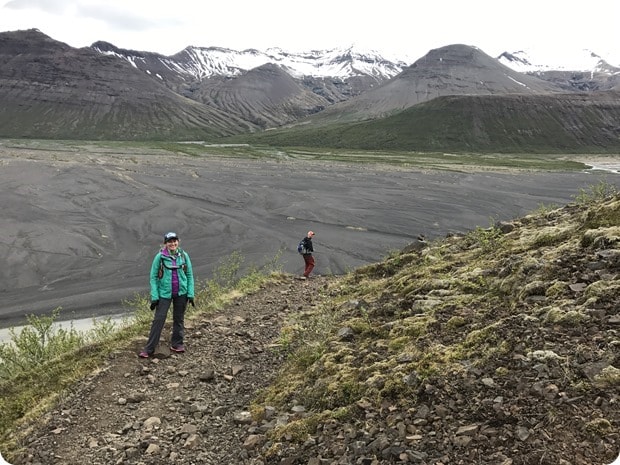 hiking skaftafell iceland