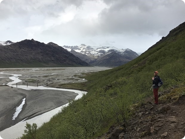 hiking skaftafell iceland