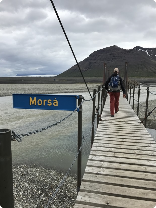 hiking skaftafell iceland
