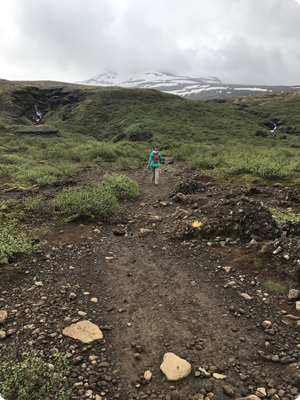 glymur waterfall hike