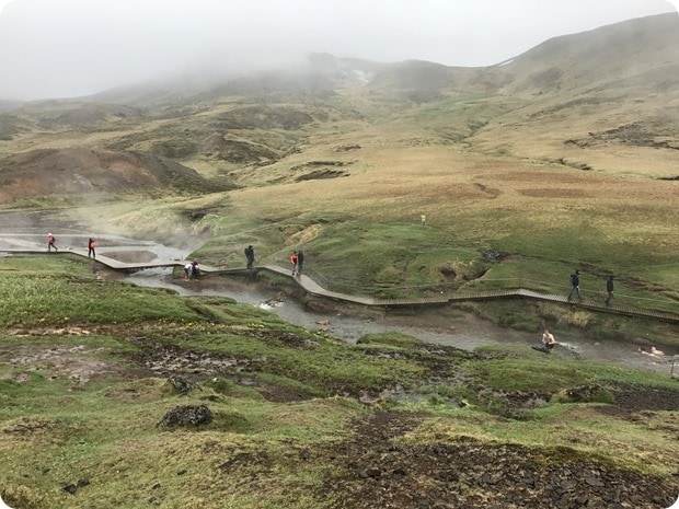 Reykjadalur Hot Springs Hike