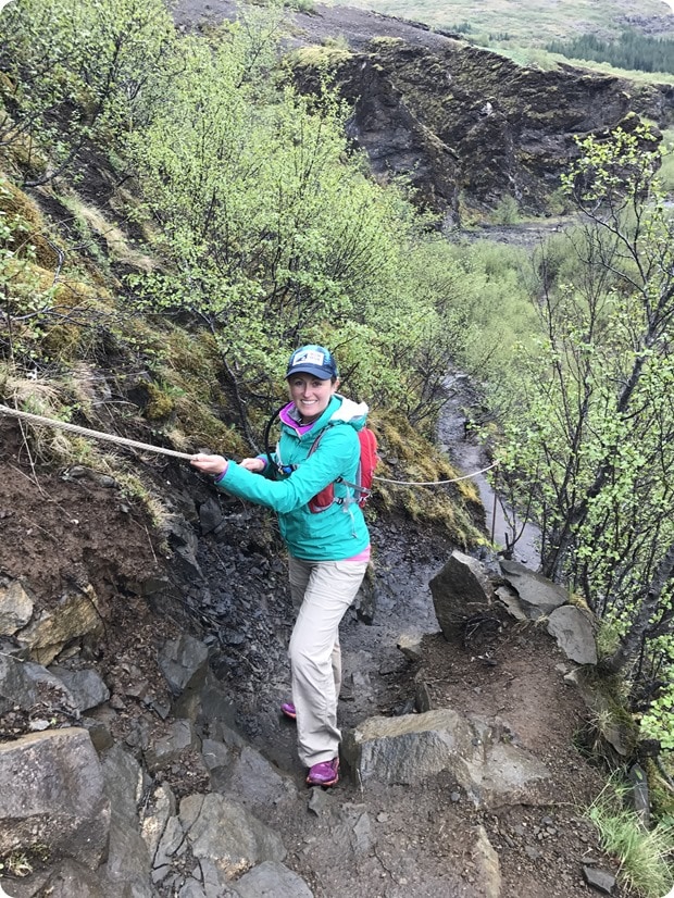 glymur waterfall hike