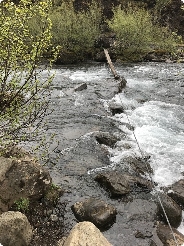 glymur waterfall hike