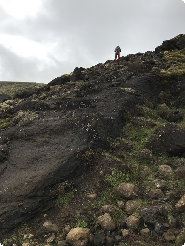 glymur waterfall hike iceland